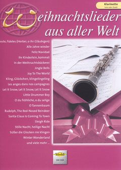 Weihnachtslieder aus aller Welt für Klarinette