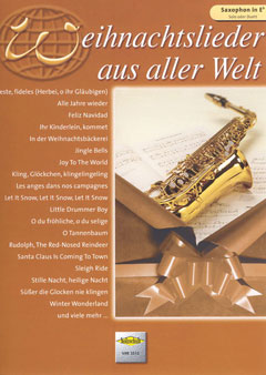 Weihnachtslieder aus aller Welt für Saxophon