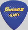 Ibanez Pick SET Rubber Grip medium BPA16MR-BL