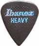 Ibanez Picks Rubber black heavy BPS17HR-BK