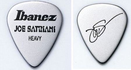 Ibanez Pick SET Joe Satriani silber