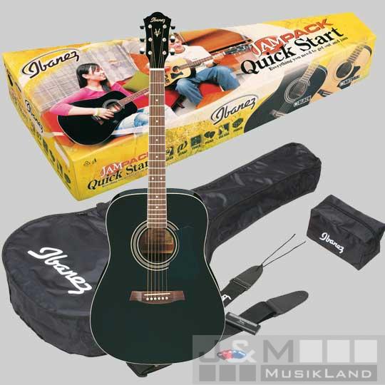Ibanez V50 NJP-BK Westerngitarre