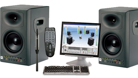 JBL LSR-4328 P Studiomonitor SET inkl. Messmikro und Fernbedienung