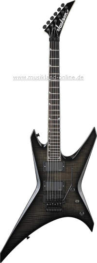 Jackson WRMG Warrior Transparent Black UPGRADE
