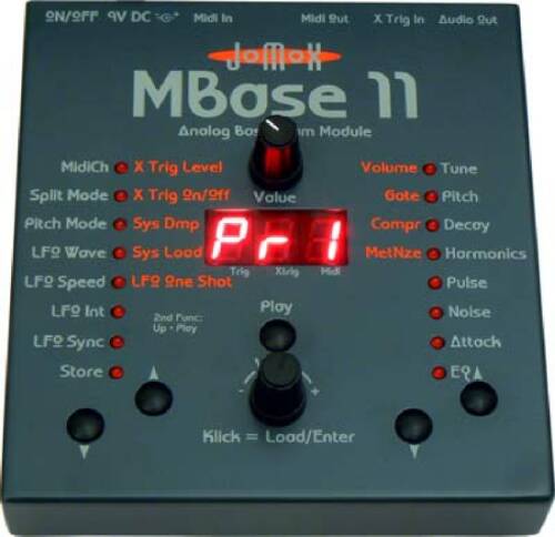 Jomox MBase11 analog BassDrum