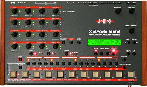 Jomox XBase 888 analog Drumcomputer