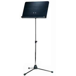 K&M 11812 Orchesternotenpult Nickel Schwarz