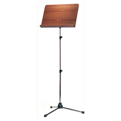 K&M 11841 Orchesternotenpult Nickel Nussbaum