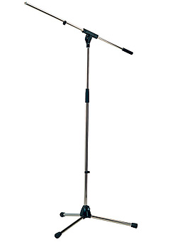 K&M 210/6 Mikrofonstativ nickel