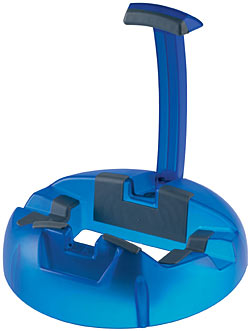 K&M Big Foot Gitarrenständer Blau 17530