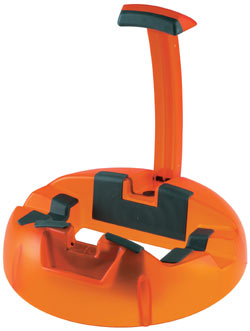 K&M Big Foot Gitarrenständer Orange 17530
