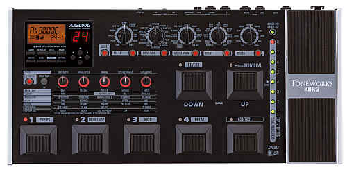 Korg AX-3000 G Bodenmultieffekt