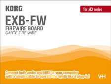 Korg FIREWIRE Board für M3 Serie