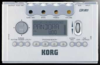 Korg PX-5D Pandora USB für EGitarre/Bass