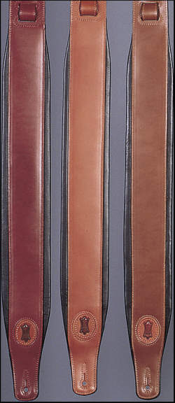 Levys MSS-1 Walnut Gurt Leder