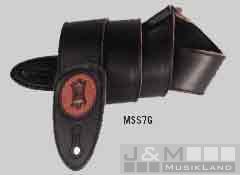 Levys MSS7G BLK Leder Gurt