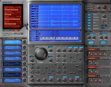 MOTU MachFive Softwaresampler
