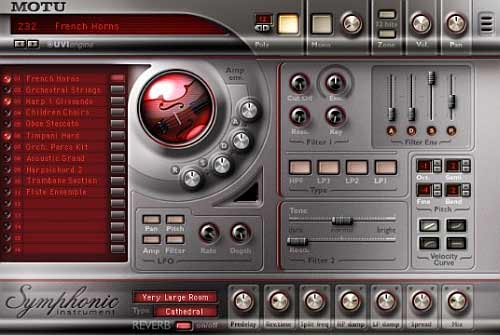 MOTU Symphonic Instrument PlugIn