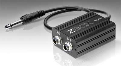 MOTU ZBOX Impedanzwandler