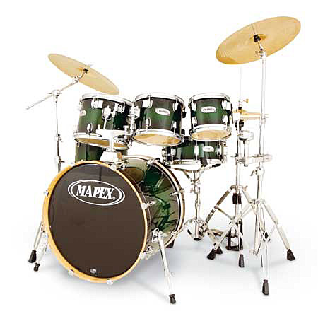 Mapex Set M-Birch MB-5245ABG in Black Forest Green