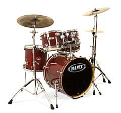 Mapex Set M-Birch Serie MB-5245ACY Transparent Cherry Red