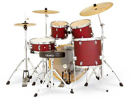 Mapex Set VX-5245AWY Wax Cherry Red