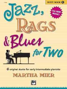 Martha Mier: Jazz Rags and Blues for two Nr.1