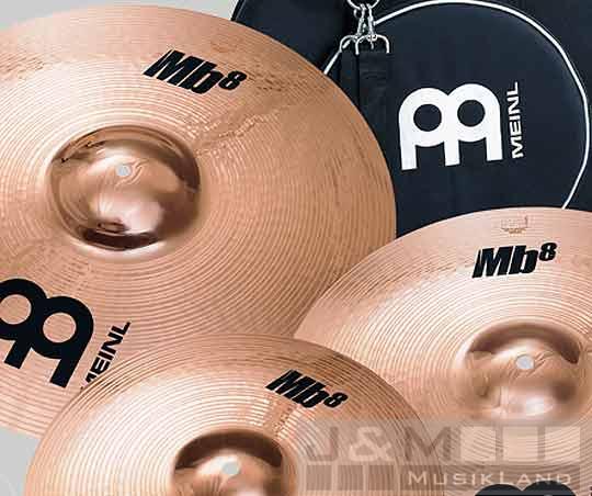 Meinl MB8 Medium Becken-Set 14 16 20 inkl. Bag