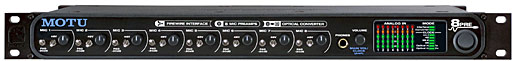 Motu 8pre FireWire-Audio-Interface
