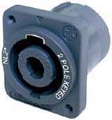 Neutrik Speakon Einbau-Buchse 2-poli NL-2MP