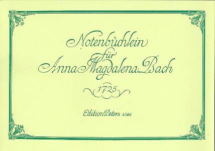 Notenbüchlein für Anna Magdalena Bach
