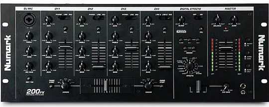 Numark 200FX MKII Rack Mixer