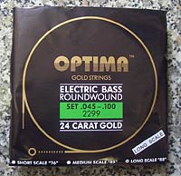Optima Bass Saiten Satz Gold Strings 5-Saiter