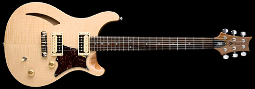 PRS SE Custom Semi Hollow E-Gitarre Stoptail Natural