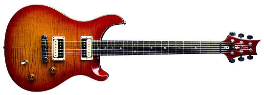 PRS SE Custom Stoptail Cherry Sunburst inkl. Gigbag
