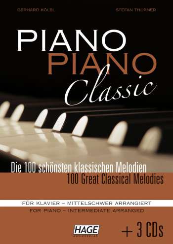 Piano Piano Classic - mittelschwer (+3 CD's)