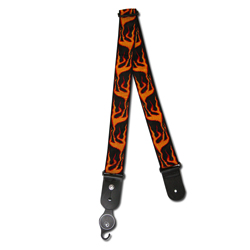 Planet Waves Dark Side Collection Gurt 50mm Fluid Flames