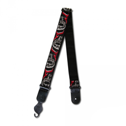 Planet Waves Dark Side Collection Gurt 50mm Skull