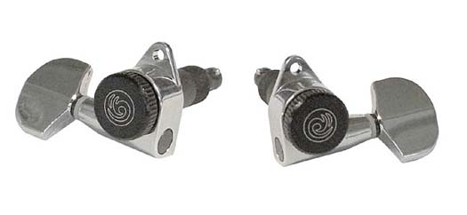 Planet Waves Mechaniken Chrom 3+3 Auto-Trim Satz