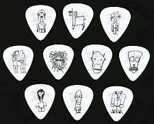 Planet Waves Picks Set Joe Satriani heavy JS1W-H