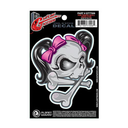 PlanetWaves GT77006 Guitar Tattoo - Ribbon Skull