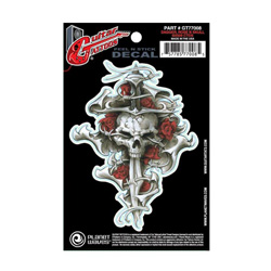 PlanetWaves GT77008 Guitar Tattoo - Dagger Rose Skull
