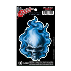 PlanetWaves GT77011 Guitar Tattoo - Blue Flame Skull