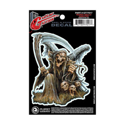 PlanetWaves GT77017 Guitar Tattoo - Reaper 3 Skulls