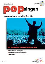 Pop singen - so machen es die Profis + CD