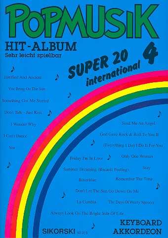 Popmusik Hit-Album Super 20: International 4