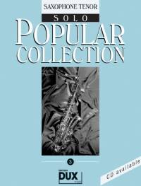 Popular Collection 3 Solo Tenorsaxophon Dux11320