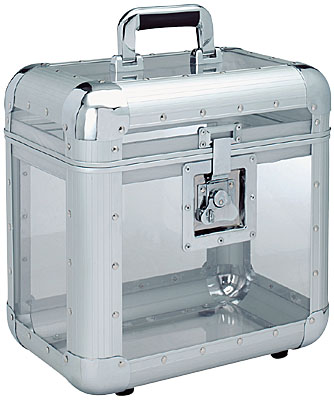 Reloop 80er Plattencase Club 50/50 TR transparent