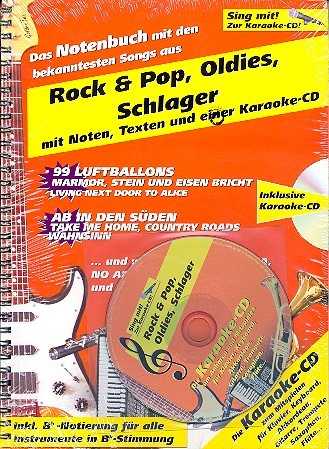 Rock und Pop, Oldies, Schlager, Volksmusik (+Karaoke-CD)