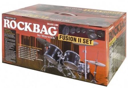 Rockbag Taschen-Set DLX Drum Flat Pack Fusion II